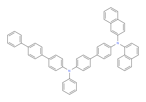N4-([1,1':4',1''-terphenyl]-4-yl)-N4'-(naphthalen-1-yl)-N4'-(naphthalen-2-yl)-N4-phenyl-[1,1'-biphenyl]-4,4'-diamine