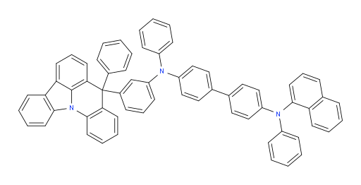 N4-(naphthalen-1-yl)-N4,N4'-diphenyl-N4'-(3-(8-phenyl-8H-indolo[3,2,1-de]acridin-8-yl)phenyl)-[1,1'-biphenyl]-4,4'-diamine