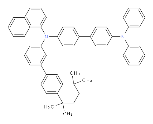 N4-(naphthalen-1-yl)-N4',N4'-diphenyl-N4-(3-(5,5,8,8-tetramethyl-5,6,7,8-tetrahydronaphthalen-2-yl)phenyl)-[1,1'-biphenyl]-4,4'-diamine