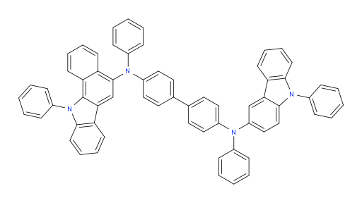 N4,N4'-diphenyl-N4-(11-phenyl-11H-benzo[a]carbazol-5-yl)-N4'-(9-phenyl-9H-carbazol-3-yl)-[1,1'-biphenyl]-4,4'-diamine