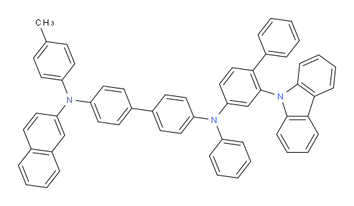N4-(2-(9H-carbazol-9-yl)-[1,1'-biphenyl]-4-yl)-N4'-(naphthalen-2-yl)-N4-phenyl-N4'-(p-tolyl)-[1,1'-biphenyl]-4,4'-diamine