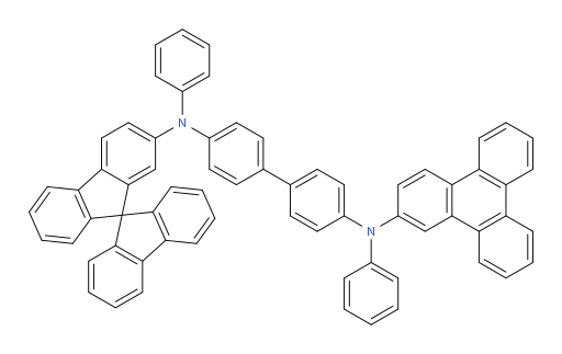 N4-(9,9'-spirobi[fluoren]-7-yl)-N4,N4'-diphenyl-N4'-(triphenylen-2-yl)-[1,1'-biphenyl]-4,4'-diamine