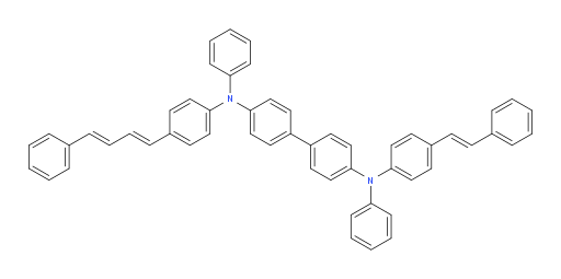N4,N4'-diphenyl-N4-(4-((1E,3E)-4-phenylbuta-1,3-dien-1-yl)phenyl)-N4'-(4-((E)-styryl)phenyl)-[1,1'-biphenyl]-4,4'-diamine