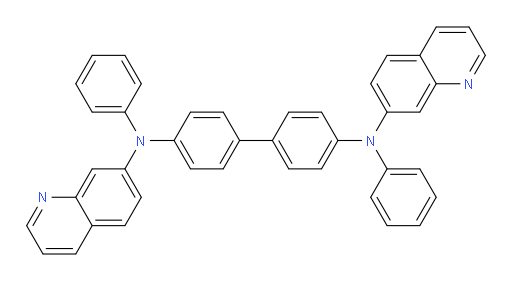 N4,N4'-diphenyl-N4,N4'-di(quinolin-7-yl)-[1,1'-biphenyl]-4,4'-diamine