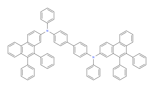 N4,N4'-bis(9,10-diphenylphenanthren-2-yl)-N4,N4'-diphenyl-[1,1'-biphenyl]-4,4'-diamine