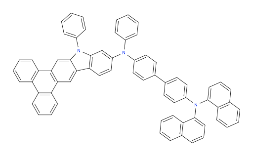 N4,N4-di(naphthalen-1-yl)-N4'-phenyl-N4'-(10-phenyl-10H-phenanthro[9,10-b]carbazol-12-yl)-[1,1'-biphenyl]-4,4'-diamine