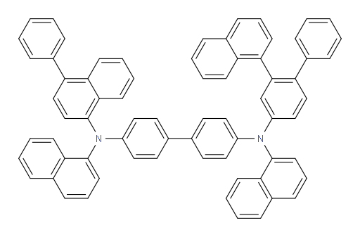 N4,N4'-di(naphthalen-1-yl)-N4-(2-(naphthalen-1-yl)-[1,1'-biphenyl]-4-yl)-N4'-(4-phenylnaphthalen-1-yl)-[1,1'-biphenyl]-4,4'-diamine