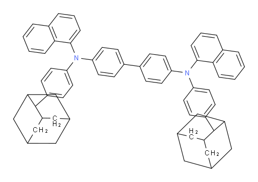N4,N4'-bis(4-(adamantan-2-yl)phenyl)-N4,N4'-di(naphthalen-1-yl)-[1,1'-biphenyl]-4,4'-diamine