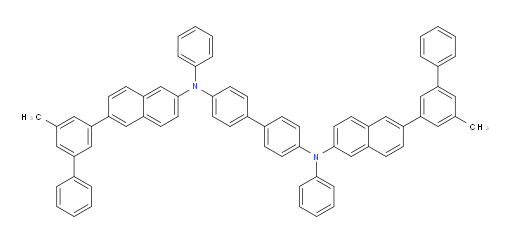 N4,N4'-bis(6-(5-methyl-[1,1'-biphenyl]-3-yl)naphthalen-2-yl)-N4,N4'-diphenyl-[1,1'-biphenyl]-4,4'-diamine