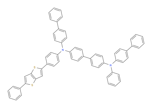 N4,N4'-di([1,1'-biphenyl]-4-yl)-N4-phenyl-N4'-(4-(5-phenylthieno[3,2-b]thiophen-2-yl)phenyl)-[1,1'-biphenyl]-4,4'-diamine