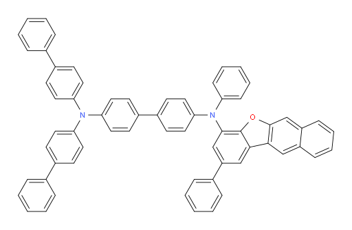 N4,N4-di([1,1'-biphenyl]-4-yl)-N4'-phenyl-N4'-(2-phenylnaphtho[2,3-b]benzofuran-4-yl)-[1,1'-biphenyl]-4,4'-diamine