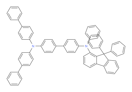 N4,N4-di([1,1'-biphenyl]-4-yl)-N4'-(9,9-diphenyl-9H-fluoren-1-yl)-N4'-phenyl-[1,1'-biphenyl]-4,4'-diamine