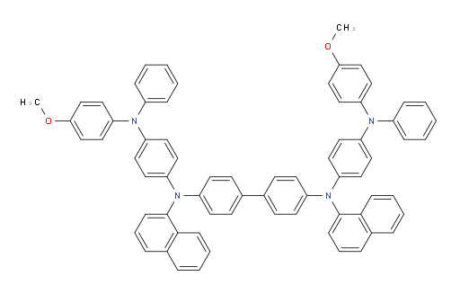 N1,N1'-([1,1'-biphenyl]-4,4'-diyl)bis(N4-(4-methoxyphenyl)-N1-(naphthalen-1-yl)-N4-phenylbenzene-1,4-diamine)