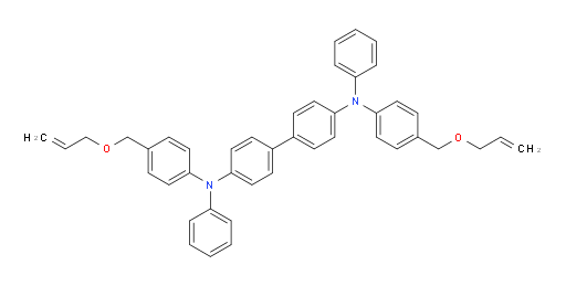 N4,N4'-bis(4-((allyloxy)methyl)phenyl)-N4,N4'-diphenyl-[1,1'-biphenyl]-4,4'-diamine