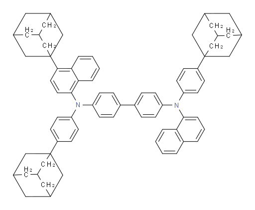 N4-(4-(adamantan-1-yl)naphthalen-1-yl)-N4,N4'-bis(4-(adamantan-1-yl)phenyl)-N4'-(naphthalen-1-yl)-[1,1'-biphenyl]-4,4'-diamine