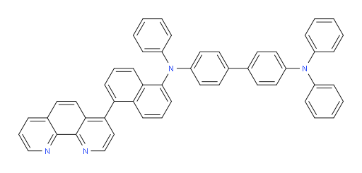 N4-(5-(1,10-phenanthrolin-4-yl)naphthalen-1-yl)-N4,N4',N4'-triphenyl-[1,1'-biphenyl]-4,4'-diamine