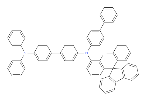 N4-([1,1'-biphenyl]-4-yl)-N4',N4'-diphenyl-N4-(spiro[fluorene-9,9'-xanthen]-4'-yl)-[1,1'-biphenyl]-4,4'-diamine