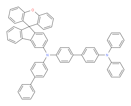 N4-([1,1'-biphenyl]-4-yl)-N4',N4'-diphenyl-N4-(spiro[fluorene-9,9'-xanthen]-3-yl)-[1,1'-biphenyl]-4,4'-diamine