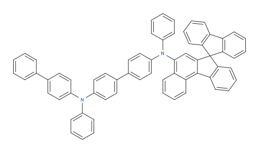N4-([1,1'-biphenyl]-4-yl)-N4,N4'-diphenyl-N4'-(spiro[benzo[c]fluorene-7,9'-fluoren]-5-yl)-[1,1'-biphenyl]-4,4'-diamine