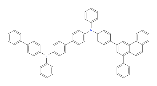 N4-([1,1'-biphenyl]-4-yl)-N4,N4'-diphenyl-N4'-(4-(1-phenylphenanthren-3-yl)phenyl)-[1,1'-biphenyl]-4,4'-diamine