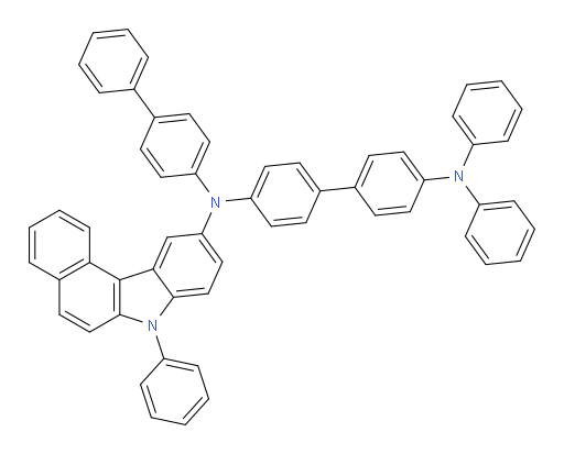 N4-([1,1'-biphenyl]-4-yl)-N4',N4'-diphenyl-N4-(7-phenyl-7H-benzo[c]carbazol-10-yl)-[1,1'-biphenyl]-4,4'-diamine
