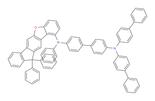 N4,N4-di([1,1'-biphenyl]-4-yl)-N4'-(11,11-diphenyl-11H-fluoreno[3,2-b]benzofuran-1-yl)-N4'-phenyl-[1,1'-biphenyl]-4,4'-diamine