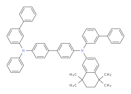 N4,N4'-di([1,1'-biphenyl]-3-yl)-N4-phenyl-N4'-(5,5,8,8-tetramethyl-5,6,7,8-tetrahydronaphthalen-2-yl)-[1,1'-biphenyl]-4,4'-diamine