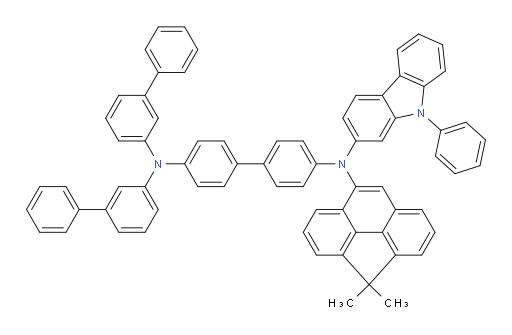 N4,N4-di([1,1'-biphenyl]-3-yl)-N4'-(4,4-dimethyl-4H-cyclopenta[def]phenanthren-8-yl)-N4'-(9-phenyl-9H-carbazol-2-yl)-[1,1'-biphenyl]-4,4'-diamine