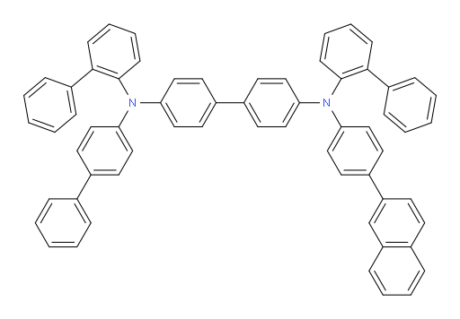 N4,N4'-di([1,1'-biphenyl]-2-yl)-N4-([1,1'-biphenyl]-4-yl)-N4'-(4-(naphthalen-2-yl)phenyl)-[1,1'-biphenyl]-4,4'-diamine