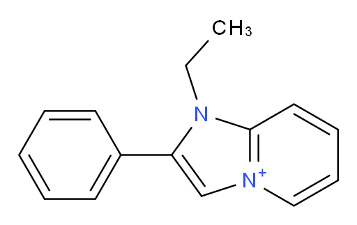 1-ethyl-2-phenyl-1H-imidazo[1,2-a]pyridin-4-ium