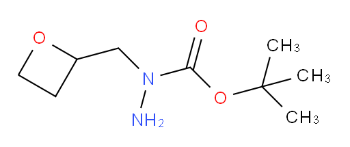 tert-butyl 1-(oxetan-2-ylmethyl)hydrazinecarboxylate