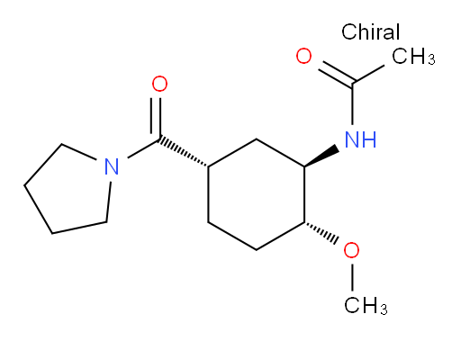 N-((1R,2R,5S)-2-methoxy-5-(pyrrolidine-1-carbonyl)cyclohexyl)acetamide