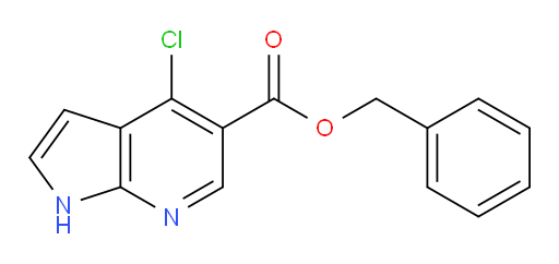 benzyl 4-chloro-1H-pyrrolo[2,3-b]pyridine-5-carboxylate