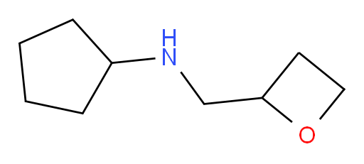 N-(oxetan-2-ylmethyl)cyclopentanamine