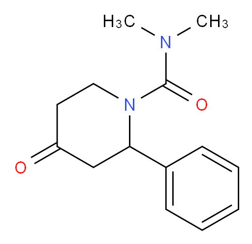 N,N-dimethyl-4-oxo-2-phenylpiperidine-1-carboxamide