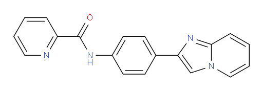 N-(4-(imidazo[1,2-a]pyridin-2-yl)phenyl)picolinamide