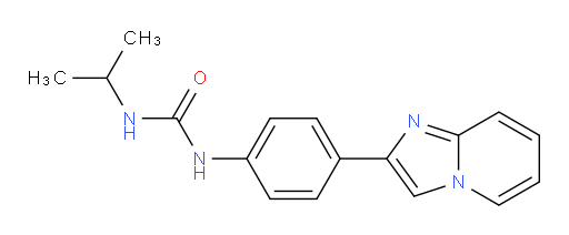 1-(4-(imidazo[1,2-a]pyridin-2-yl)phenyl)-3-isopropylurea