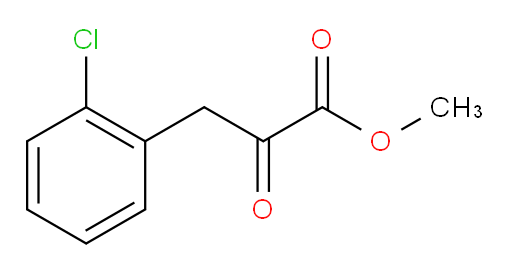 methyl 3-(2-chlorophenyl)-2-oxopropanoate