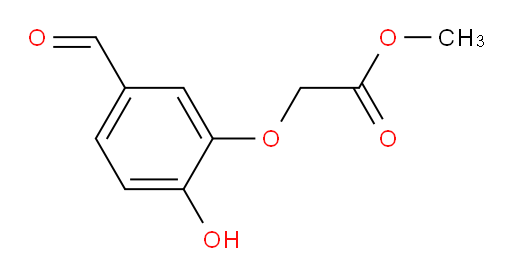 methyl 2-(5-formyl-2-hydroxyphenoxy)acetate