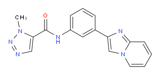 N-(3-(imidazo[1,2-a]pyridin-2-yl)phenyl)-1-methyl-1H-1,2,3-triazole-5-carboxamide