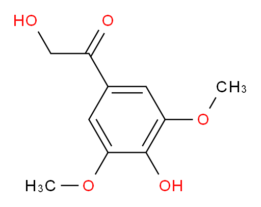 2-hydroxy-1-(4-hydroxy-3,5-dimethoxyphenyl)ethanone