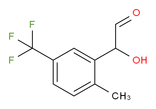 2-hydroxy-2-(2-methyl-5-(trifluoromethyl)phenyl)acetaldehyde