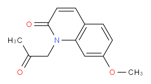 7-methoxy-1-(2-oxopropyl)quinolin-2(1H)-one