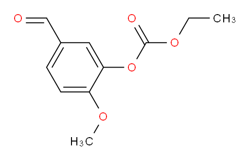 ethyl (5-formyl-2-methoxyphenyl) carbonate