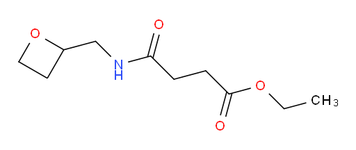 ethyl 4-((oxetan-2-ylmethyl)amino)-4-oxobutanoate