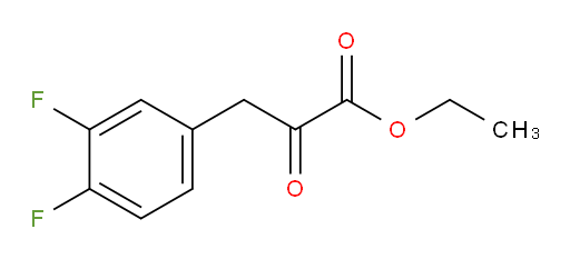 ethyl 3-(3,4-difluorophenyl)-2-oxopropanoate