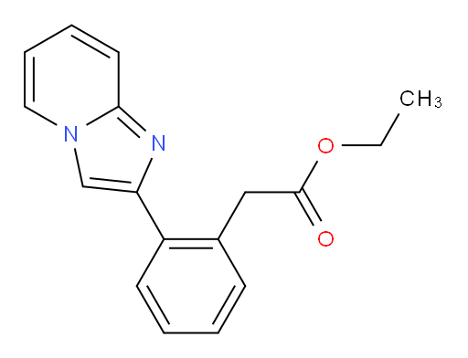 ethyl 2-(2-(imidazo[1,2-a]pyridin-2-yl)phenyl)acetate