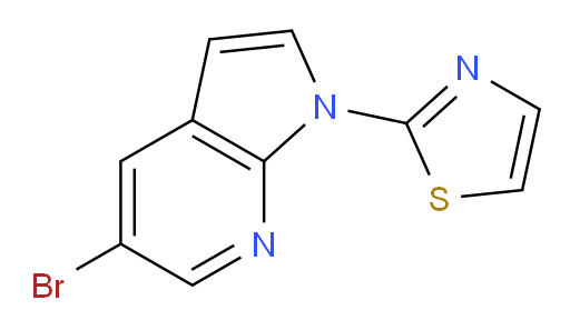 2-(5-bromo-1H-pyrrolo[2,3-b]pyridin-1-yl)thiazole