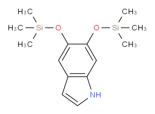 5,6-bis((trimethylsilyl)oxy)-1H-indole