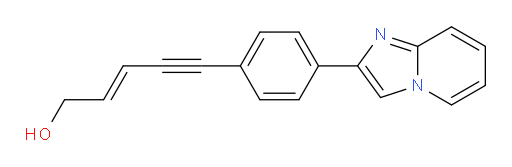 (E)-5-(4-(imidazo[1,2-a]pyridin-2-yl)phenyl)pent-2-en-4-yn-1-ol